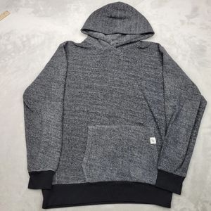 Feat Hoodie Large Grey Pullover Blanket Blend Sweater Sweatshirt Adult